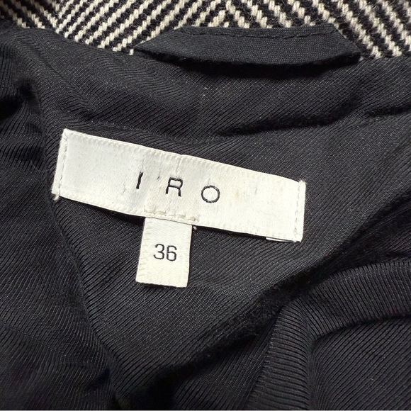 IRO Herringbone Wool Cashmere Blend Harringbone Jacket - Picture 5 of 11